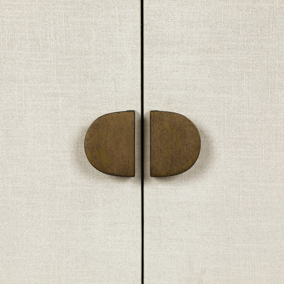 Cressida Bar Cabinet - Ivory Painted Linen