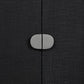 Cressida Bar Cabinet - Black Linen