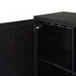 Cressida Bar Cabinet - Black Linen