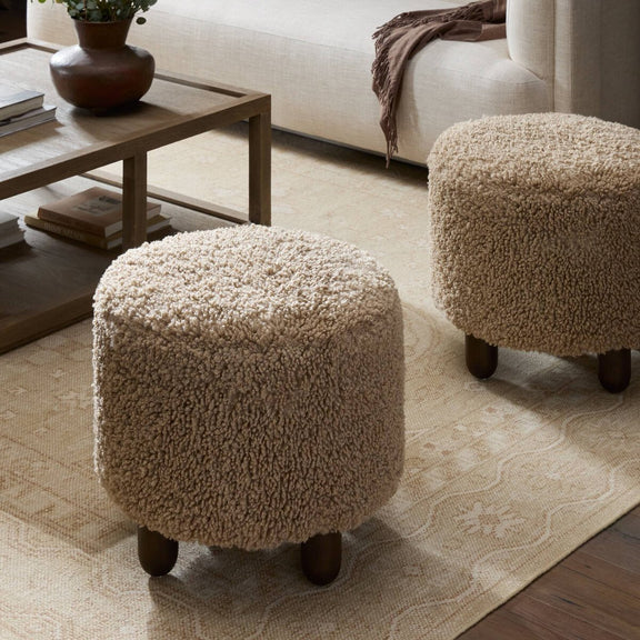 Aniston Ottoman - Andes Toast