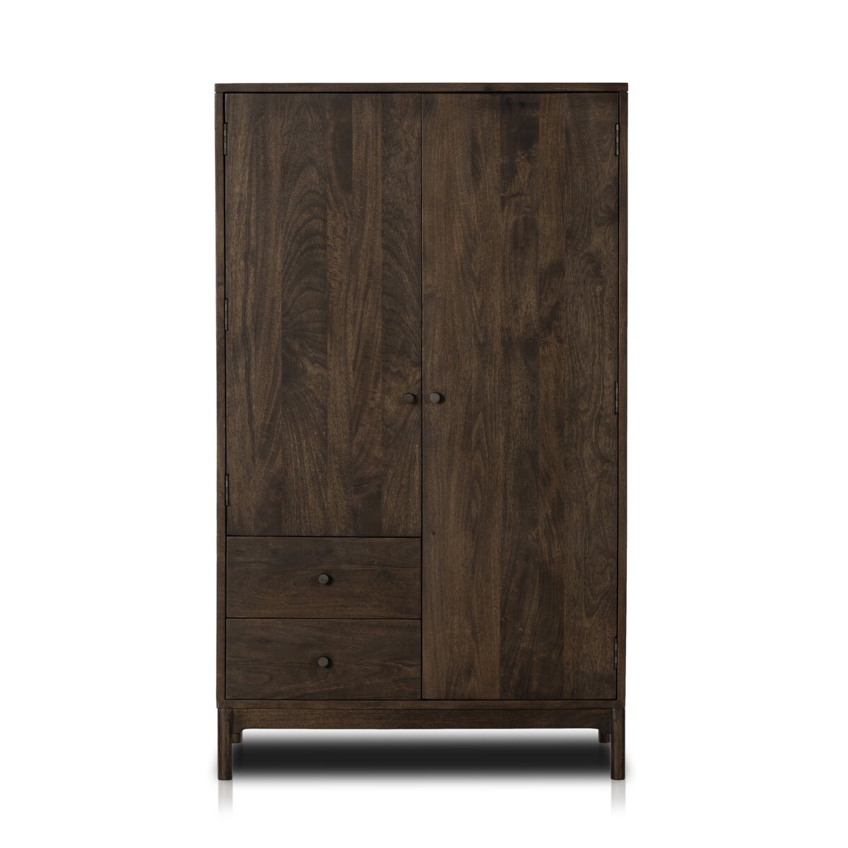 Ophelia Armoire - Aged Brown