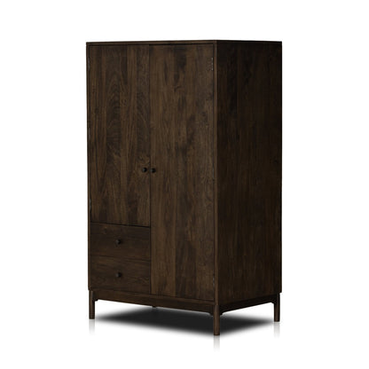 Ophelia Armoire - Aged Brown