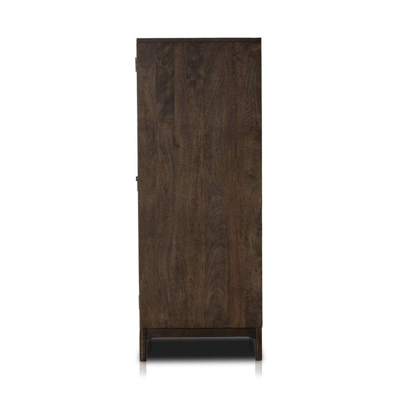 Ophelia Armoire - Aged Brown
