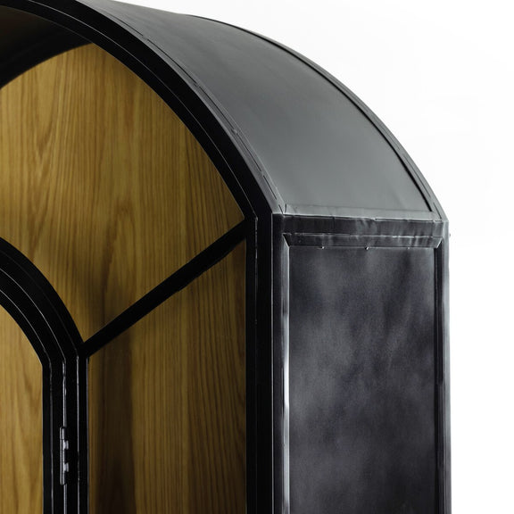 Belmont Cabinet - Black - Oak