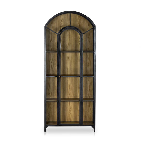 Belmont Cabinet - Black - Oak