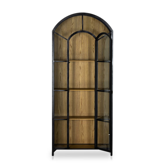 Belmont Cabinet - Black - Oak