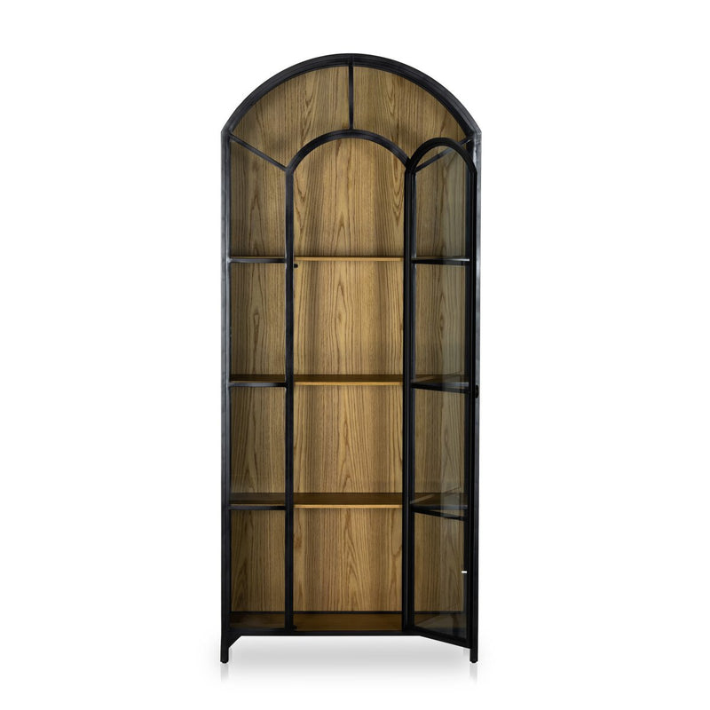 Belmont Cabinet - Black - Oak