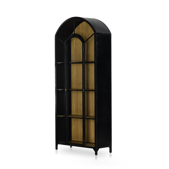 Belmont Cabinet - Black - Oak