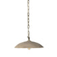 Organic Ceramic Pendant - Light Sand Porcelain Ceramic