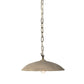 Organic Ceramic Pendant - Light Sand Porcelain Ceramic