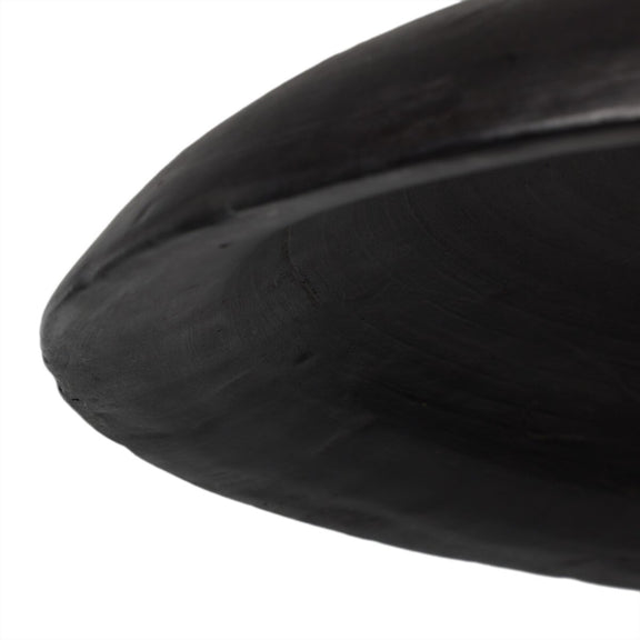 Organic Ceramic Pendant - Aged Black Terracotta