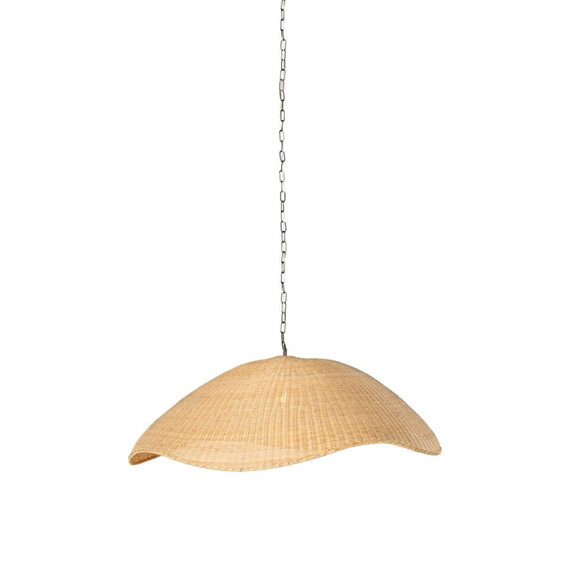Overscale Woven Rattan Pendant - Natural Rattan