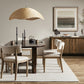 Overscale Woven Rattan Pendant - Natural Rattan
