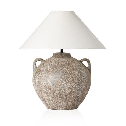 Mays Table Lamp - Vintage Brown Ceramic
