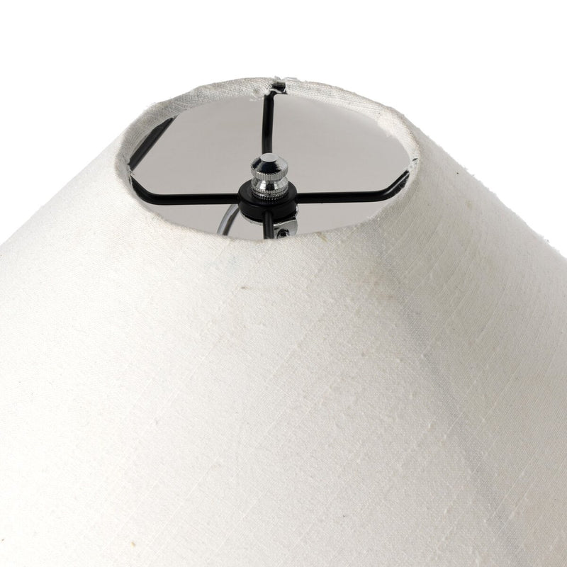 Mays Table Lamp - Aged Black Terracotta