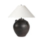 Mays Table Lamp - Aged Black Terracotta