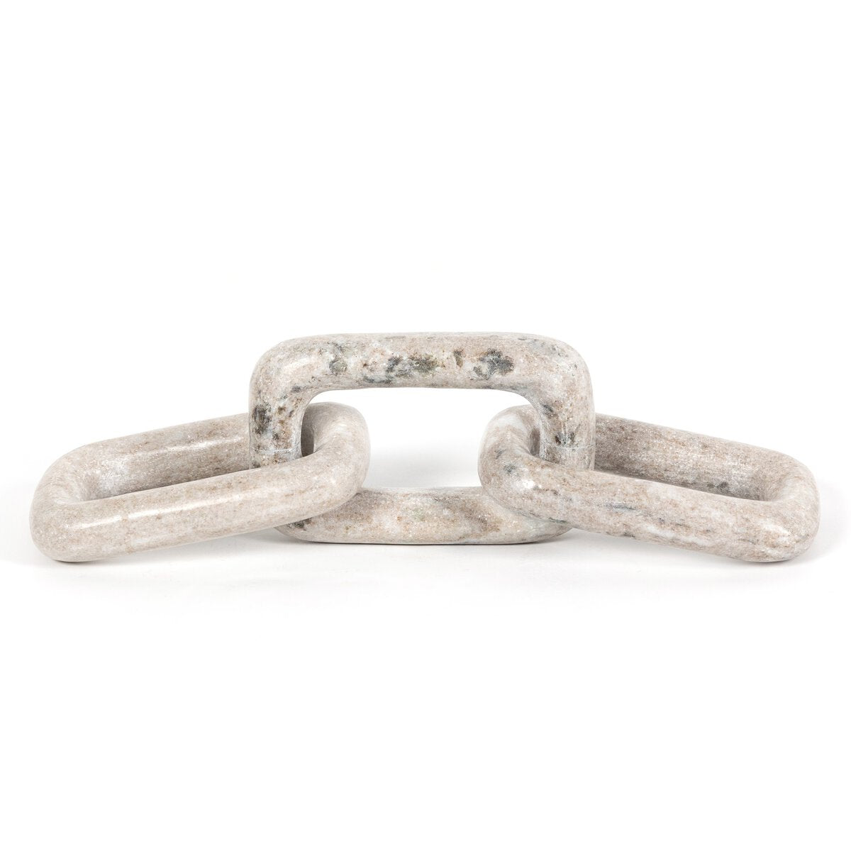 Marble Chain - Creamy Taupe Marble