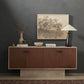 Innes Tapered Shade Table Lamp - Matte Black Cast Aluminum