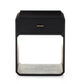 Caspian Nightstand - Black Ash Veneer