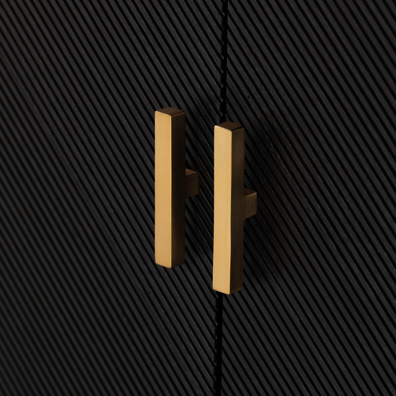 Caspian Sideboard - Black Ash Veneer