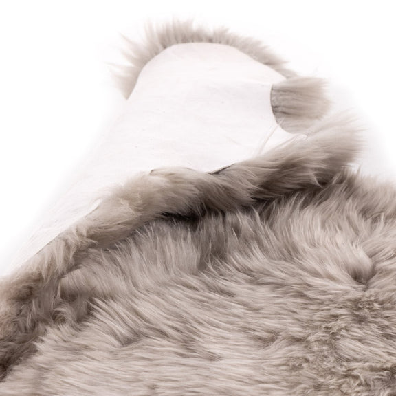 Lalo Ombre Throw - Light Grey Ombre