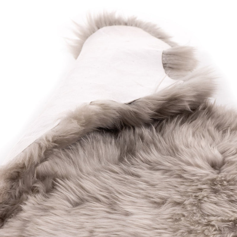 Lalo Ombre Throw - Light Grey Ombre