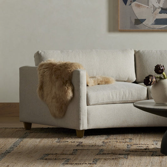 Lalo Ombre Throw - Beige Ombre