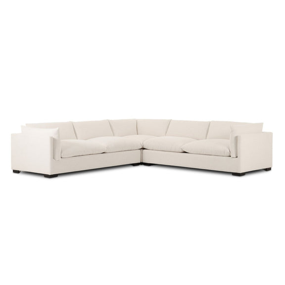 Westwood 3-Piece Sectional - Crypton Nomad Snow