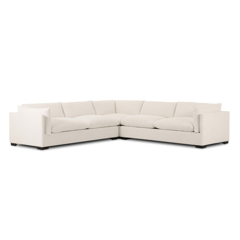 Westwood 3-Piece Sectional - Crypton Nomad Snow