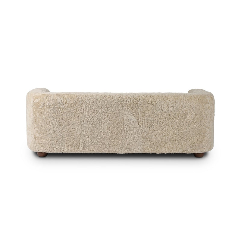 Gidget Sofa - Beige Shearling