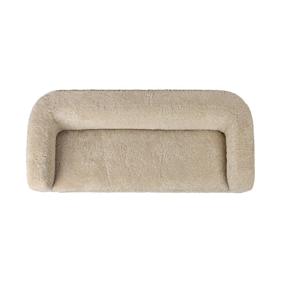 Gidget Sofa - Beige Shearling