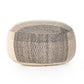 Color Block Floor Cushion - Brown, Cream