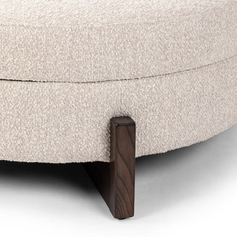 Esben Storage Ottoman-39" - Sattley Fog
