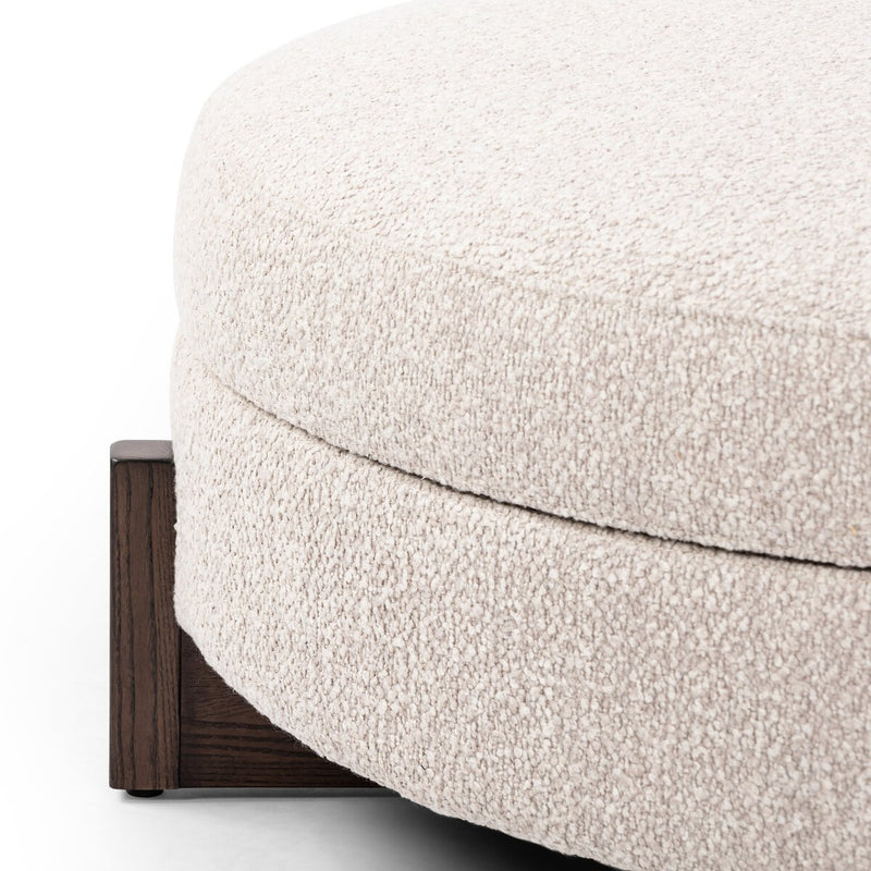 Esben Storage Ottoman-39" - Sattley Fog