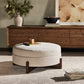 Esben Storage Ottoman-39" - Sattley Fog