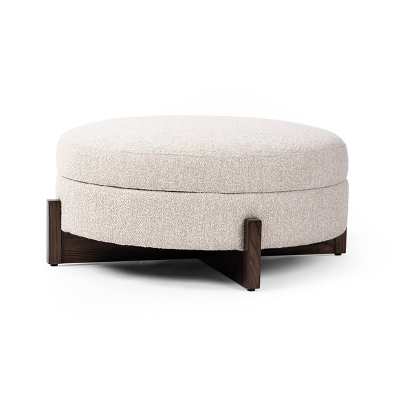 Esben Storage Ottoman-39" - Sattley Fog