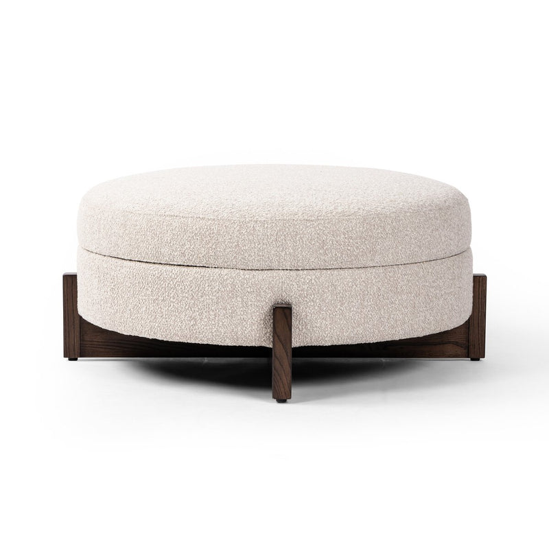 Esben Storage Ottoman-39" - Sattley Fog