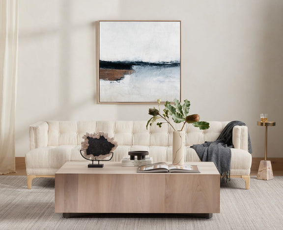 Immerse by Melanie Biehle - White Oak Floater