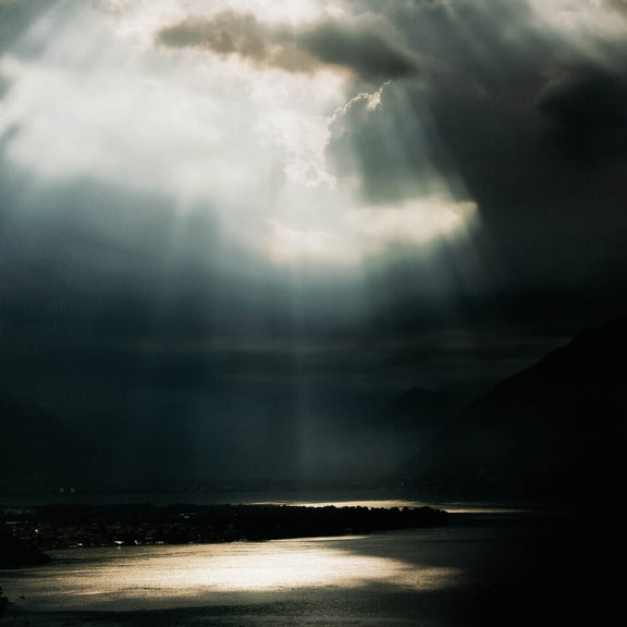 Sky Over Lago Maggiore by Getty Images - White Oak Floater