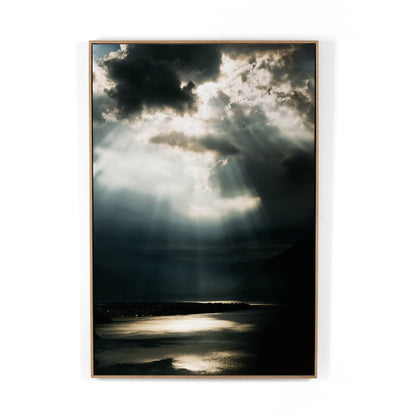 Sky Over Lago Maggiore by Getty Images - White Oak Floater