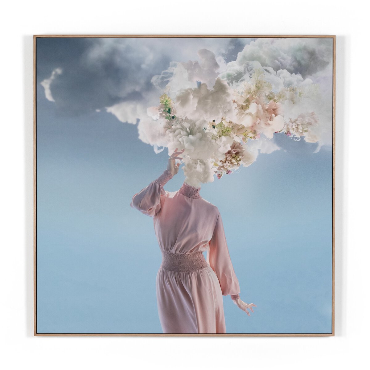 Melted Woman by Getty Images - White Oak Floater