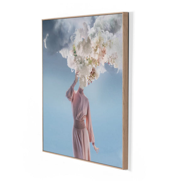 Melted Woman by Getty Images - White Oak Floater