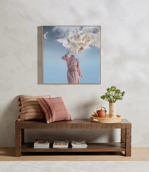 Melted Woman by Getty Images - White Oak Floater