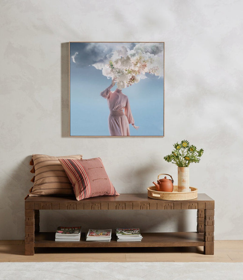 Melted Woman by Getty Images - White Oak Floater