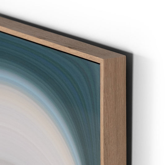 Abstract Curves by Getty Images - White Oak Floater