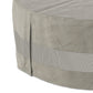Weatherproof Outdoor Round Coffee Table Cover - Baron Grey