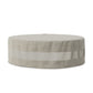 Weatherproof Outdoor Round Coffee Table Cover - Baron Grey
