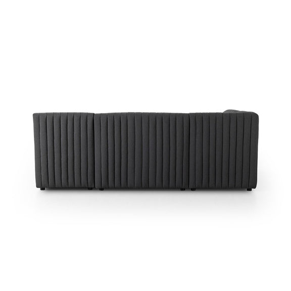 Augustine Dining Banquette, L-Shape - Fiqa Boucle Charcoal