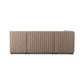 Augustine Dining Banquette, L-Shape - Crypton Nomad Taupe