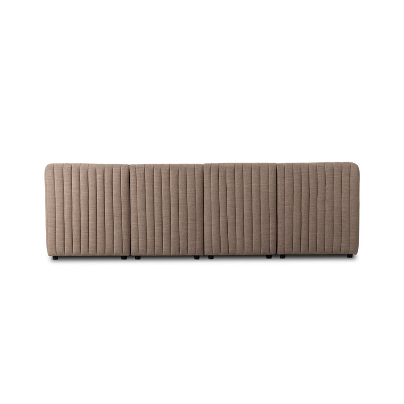 Augustine Dining Banquette, U Shape - Crypton Nomad Taupe